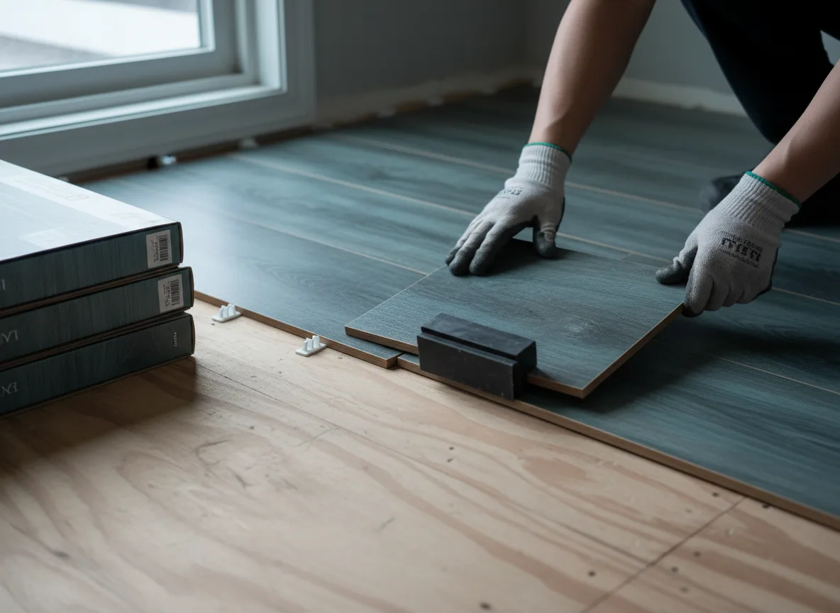 Luxury Vinyl Plank Installation company in Brook Park, MN